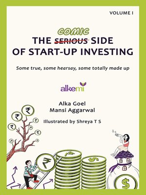 cover image of the serious (comic) side of start-up investing
